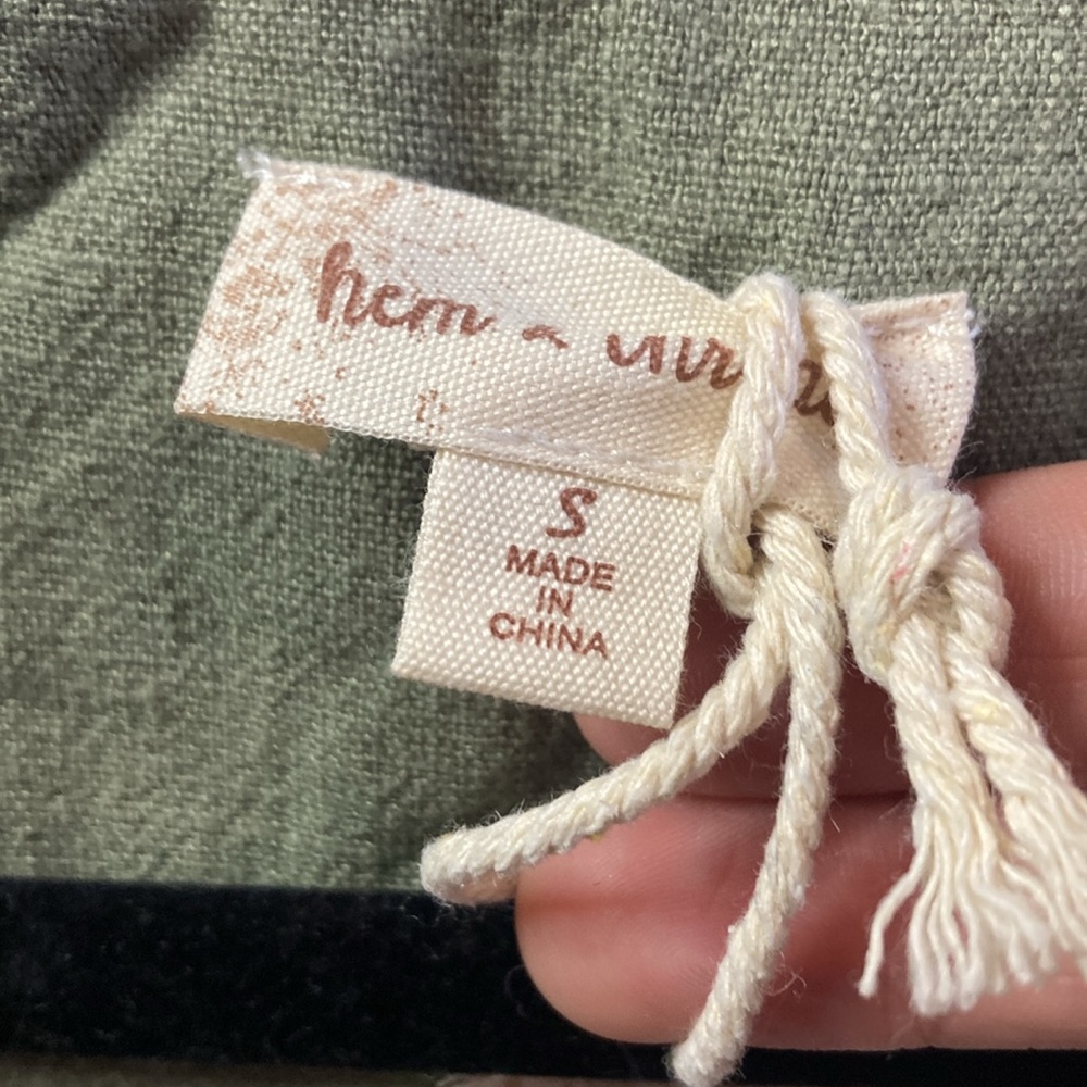 HEM & THREAD Sage Green Button-Down Vest - Picture 4 of 8